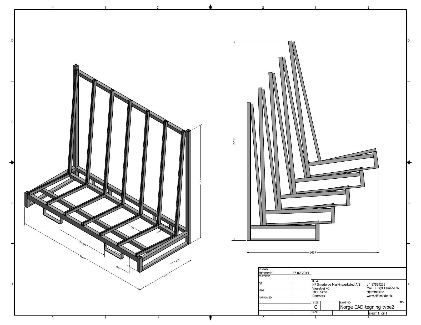 Vorschau auf Fixed L Rack - Type 2